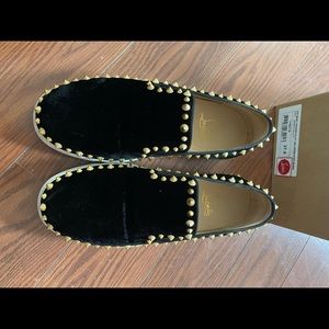 Womens Christian Louboutin boat shoe
